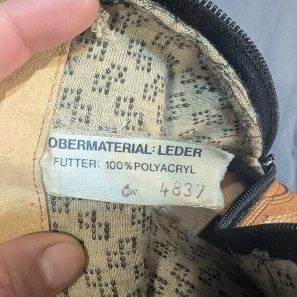 Helix Tan Zipper Closure Low Heel - Picture 7 of 14